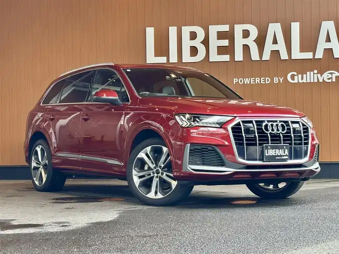 新着情報“Ｑ７55TFSIクワトロ Sライン”2020年式赤入荷しました！