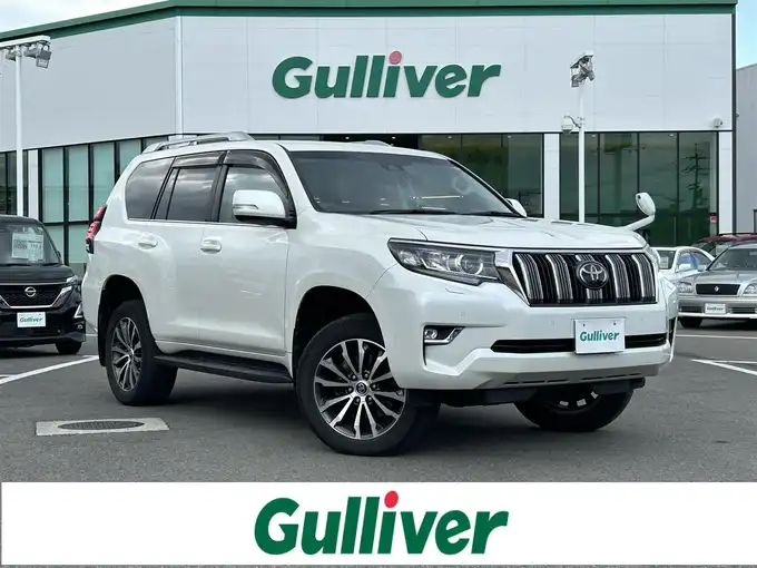 新着情報“ランドクルーザープラドTX Lパッケージ”2018年式ホワイトパールクリスタルシャイン入荷しました！