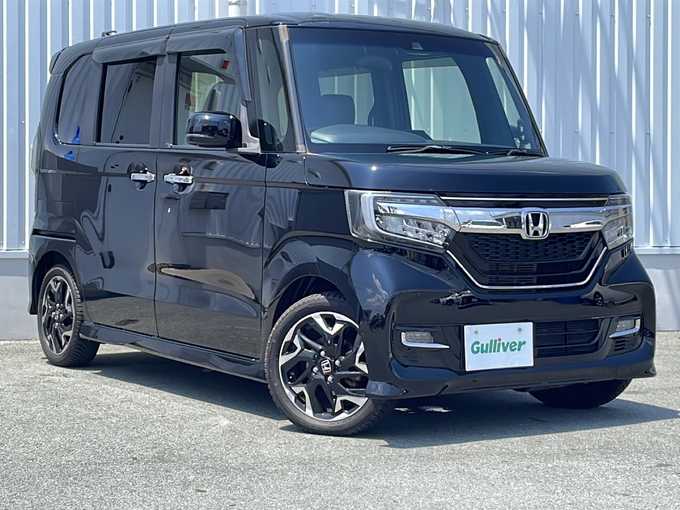 新着情報“Ｎ－ＢＯＸカスタムG・Lターボホンダセンシング”2018年式クリスタルブラックパール入荷しました！