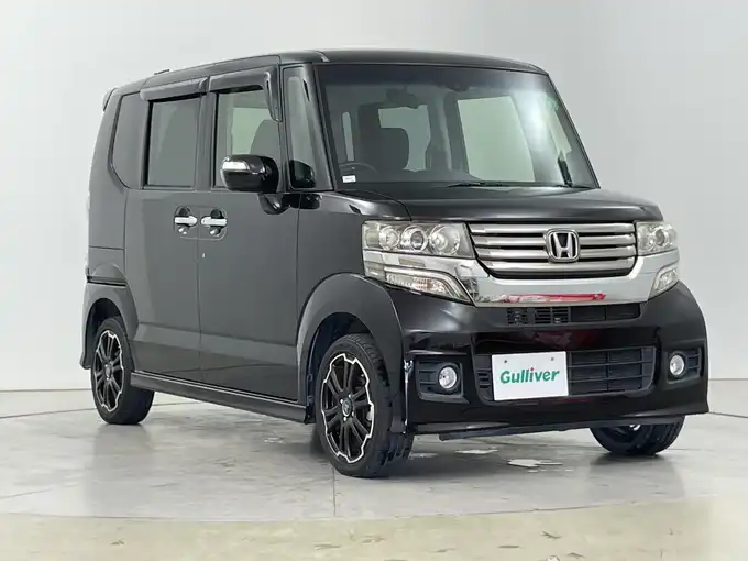 新着情報“Ｎ－ＢＯＸカスタム2トーンカラースタイル G特別仕様車ターボSSパッケージ”2014年式プレミアムゴールドパープルパール入荷しました！