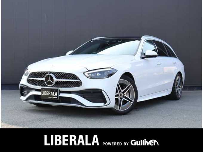 新着情報“ＣクラスステーションワゴンC200 ステーションワゴン アバンギャルドAMGライン”2022年式白入荷しました！