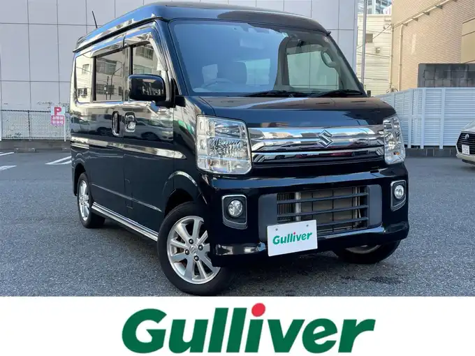 新着情報“エブリイワゴンPZターボ ハイルーフ”2020年式ブルーイッシュブラックパール3入荷しました！