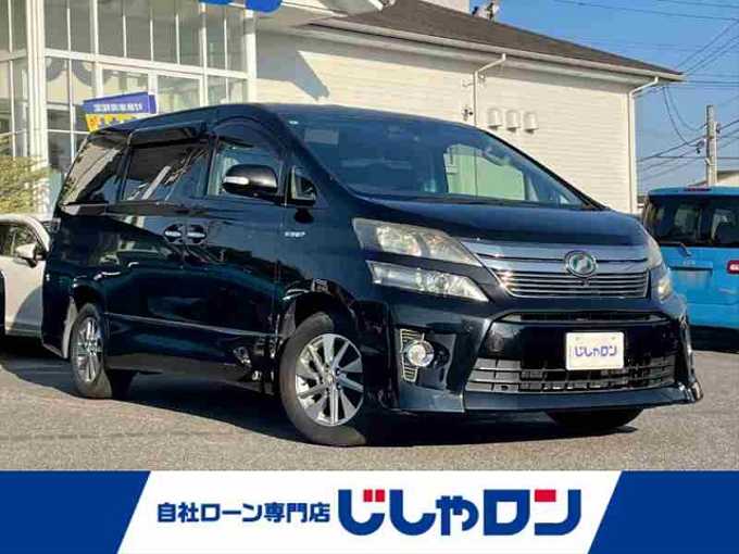 新着情報“ヴェルファイアハイブリッドハイブリッドZR Gエディション”2012年式ブラック入荷しました！