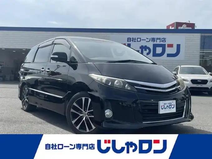 新着情報“エスティマアエラス”2014年式ブラック入荷しました！
