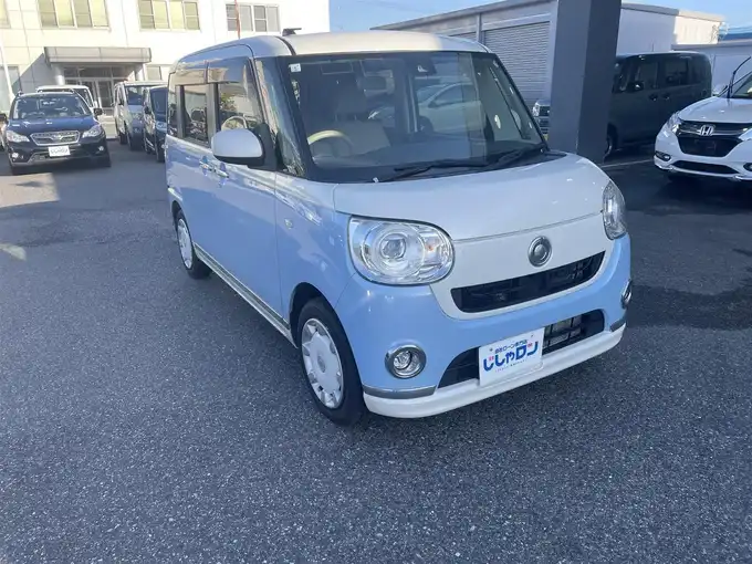 新着情報“ムーヴキャンバスGメイクアップ SAⅡ”2017年式パールホワイトⅢ/シルキーブルーパール 2トーン入荷しました！