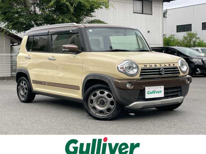 新着情報“ハスラーワンダラー”2019年式シフォンアイボリーメタリック/ウッディブラウン2トーンルーフ入荷しました！