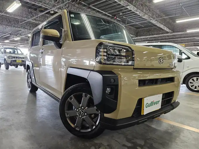 新着情報“タフトGターボ”2021年式サンドベージュメタリック入荷しました！