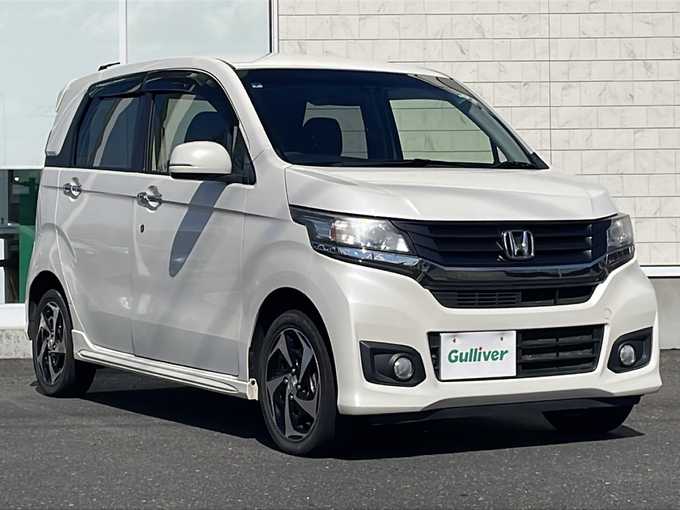 新着情報“Ｎ－ＷＧＮカスタムG・ターボパッケージ”2015年式プレミアムホワイトパール入荷しました！