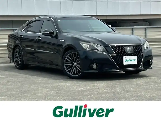 新着情報“クラウンハイブリッドアスリートS ブラックスタイル”2015年式プレシャスブラックパール入荷しました！