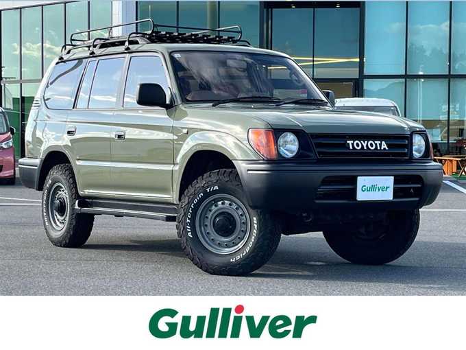 新着情報“ランドクルーザープラドTZ”2002年式Ｄグリーン入荷しました！