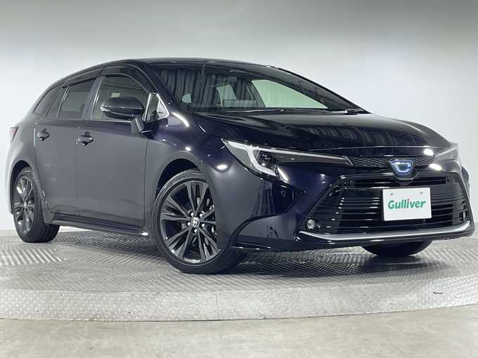 新着情報“カローラツーリングハイブリッド ダブルバイビー”2023年式スパークリングブラックパールクリスタルシャイン入荷しました！