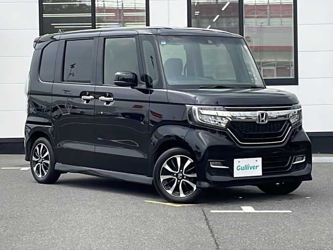 新着情報“Ｎ－ＢＯＸカスタムG・Lホンダセンシング”2021年式クリスタルブラックパール入荷しました！