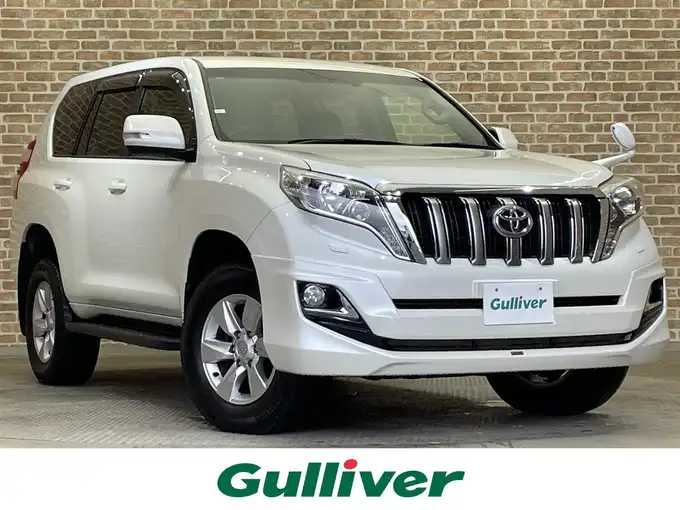 新着情報“ランドクルーザープラドTX”2015年式ホワイトパールクリスタルシャイン入荷しました！