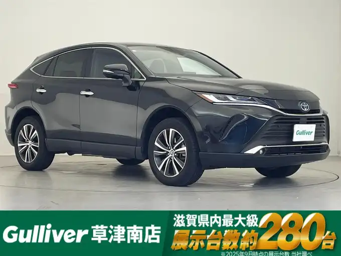 新着情報“ハリアーハイブリッドG”2024年式プレシャスブラックパール入荷しました！