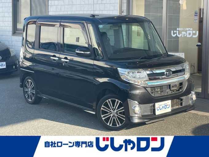 新着情報“タントカスタムRS SA”2014年式ブラックマイカメタリック入荷しました！