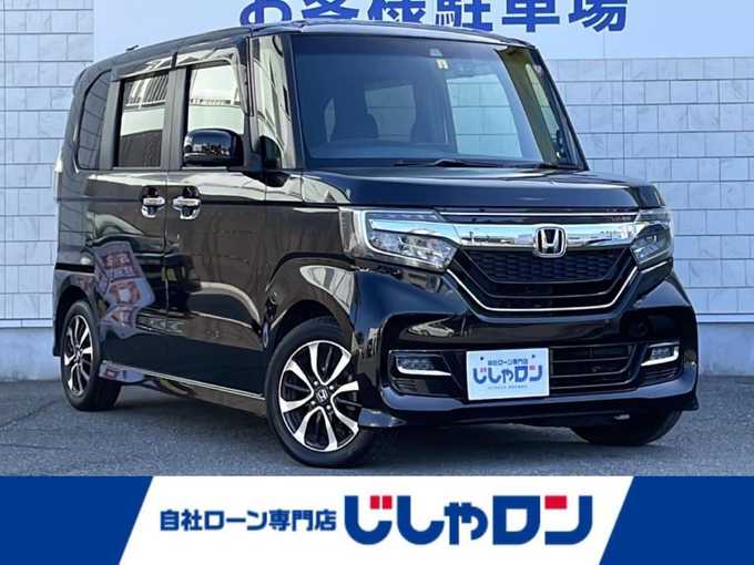 新着情報“Ｎ－ＢＯＸカスタムG・Lホンダセンシング”2018年式クリスタルブラックパール入荷しました！