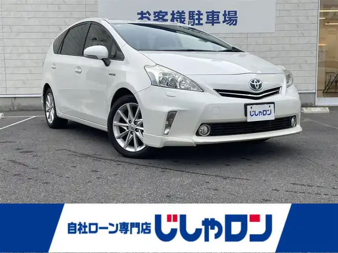 新着情報“プリウスαSツーリングセレクション”2012年式ホワイトパールクリスタルシャイン入荷しました！