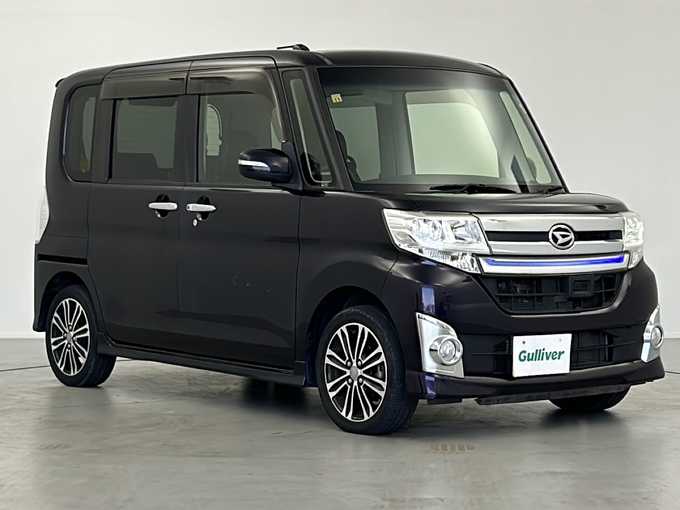 新着情報“タントカスタムX トップエディションSA”2014年式ナイトシャドーパープルクリスタルM入荷しました！