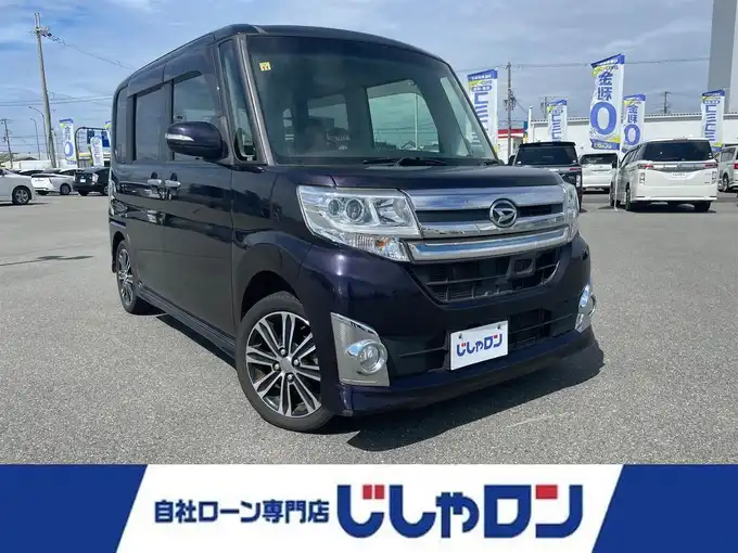 新着情報“タントカスタムX トップエディションSA”2014年式ナイトシャドーパープルクリスタルM入荷しました！