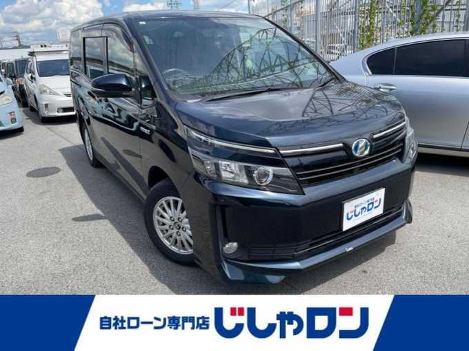 新着情報“ヴォクシーハイブリッドV”2015年式ブラッキッシュアゲハガラスフレーク入荷しました！