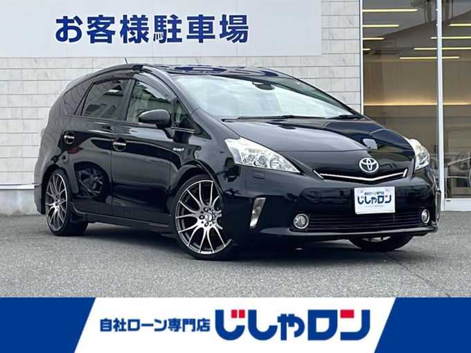 新着情報“プリウスαG チューン ブラック”2014年式ブラック入荷しました！
