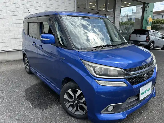 新着情報“ソリオバンディットハイブリッドSV”2017年式ブーストブルーパールメタリック入荷しました！