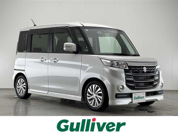 新着情報“スペーシアカスタムＺベースグレード デュアルカメラブレーキサポート装着車”2017年式ピュアホワイトP入荷しました！