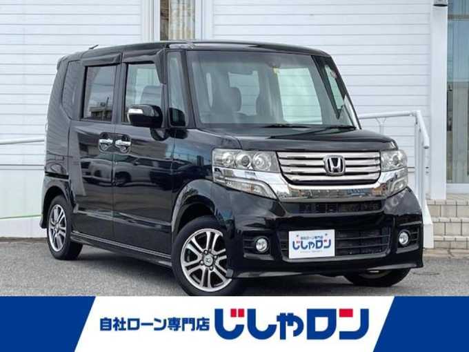 新着情報“Ｎ－ＢＯＸカスタムG・Aパッケージ”2014年式スマートブラック入荷しました！