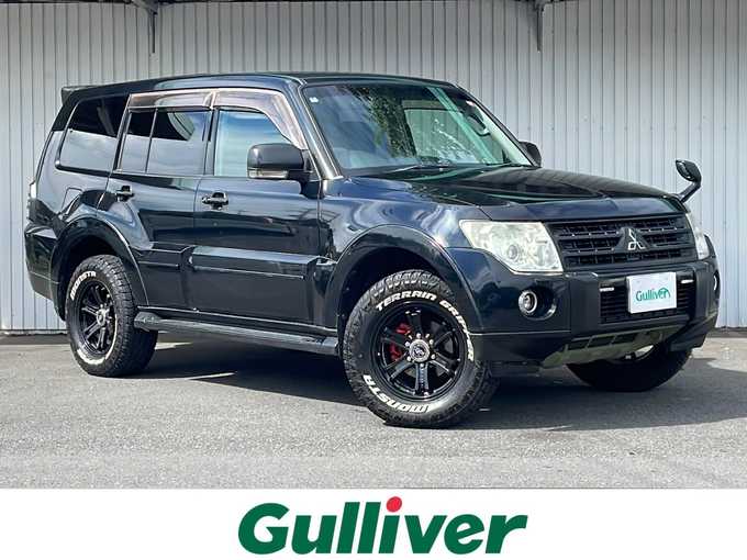 新着情報“パジェロロング エクシード”2009年式黒入荷しました！