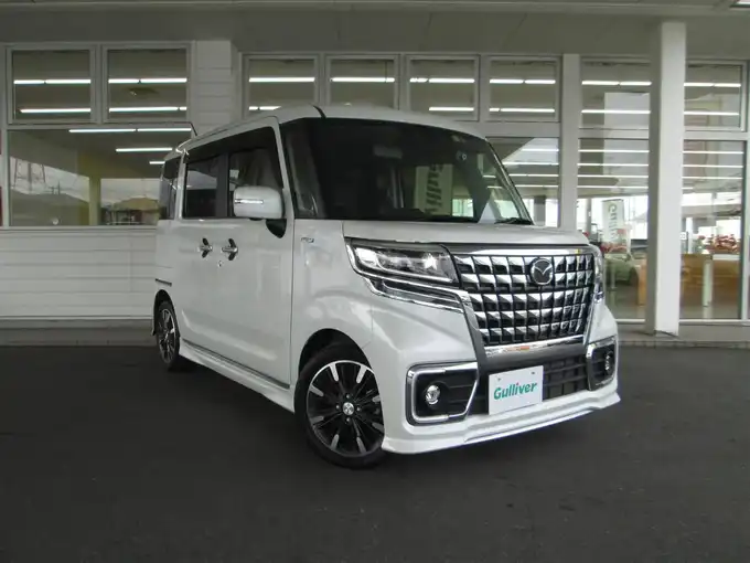 新着情報“フレアワゴンカスタムスタイルハイブリッドXT”2022年式ピュアホワイトP入荷しました！