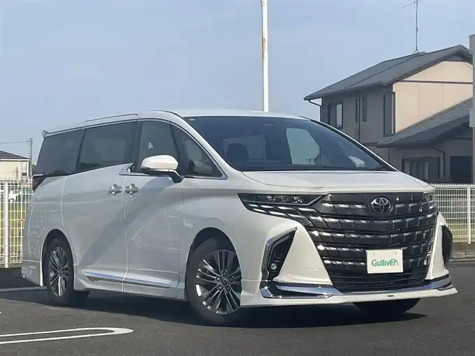 新着情報“アルファードZ”2024年式プラチナホワイトパールマイカ入荷しました！