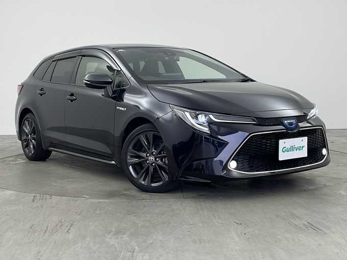 新着情報“カローラツーリングハイブリッド ダブルバイビー”2019年式スパークリングブラックパールクリスタルシャイン入荷しました！