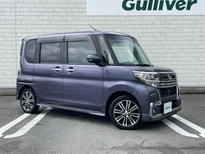 新着情報“タントカスタムRS トップエディションSAⅢ”2018年式メテオライトグレーイリュージョナルP入荷しました！