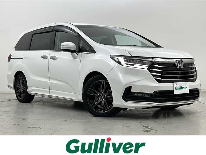 新着情報“オデッセイハイブリッドe:HEVアブソルート・EX”2021年式プラチナホワイトパール入荷しました！