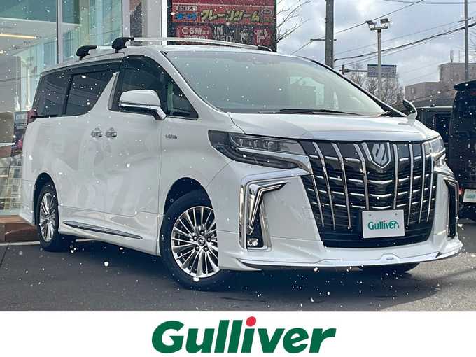 新着情報“アルファードハイブリッドハイブリッドSR”2020年式ホワイト