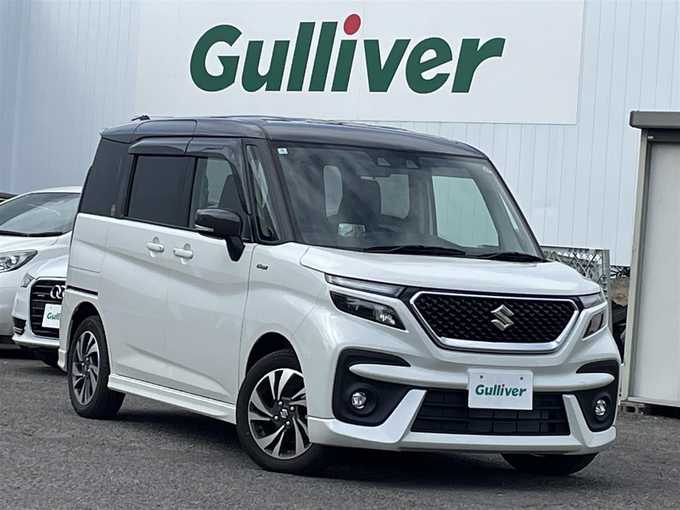 新着情報“ソリオバンディットハイブリッドMV”2024年式ピュアホワイトパール/ガンメタリック2トーン入荷しました！