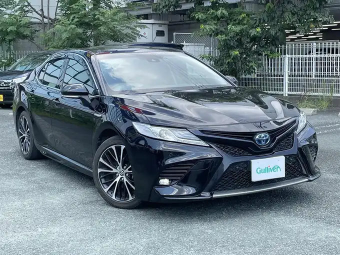 新着情報“カムリWSレザーパッケージ”2019年式アティチュードブラックマイカ入荷しました！