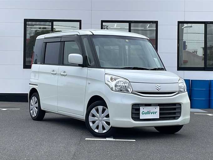 新着情報“スペーシアX デュアルカメラブレーキサポート装着車”2016年式クリスタルホワイトP入荷しました！
