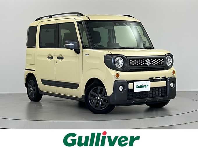 新着情報“スペーシアギアハイブリッドXZ”2022年式シフォンアイボリーM入荷しました！