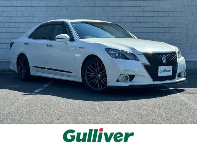 新着情報“クラウンハイブリッドアスリートS ブラックスタイル”2015年式ホワイトパールクリスタルシャイン入荷しました！