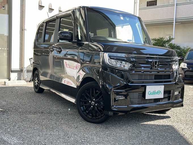 新着情報“Ｎ－ＢＯＸカスタムLターボ特別仕様車スタイル+ブラック”2022年式クリスタルブラックパール入荷しました！