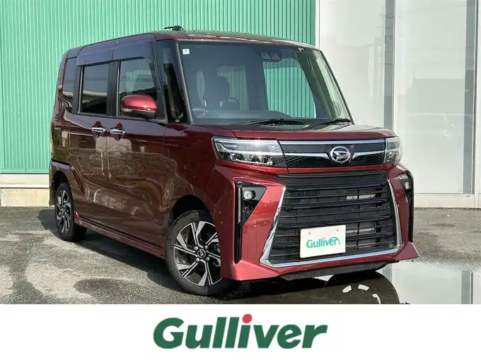 新着情報“タントカスタムX”2024年式ファイアークォーツレッドM入荷しました！