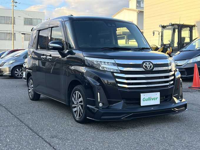 新着情報“ルーミーカスタムG”2021年式ブラックマイカメタリック入荷しました！