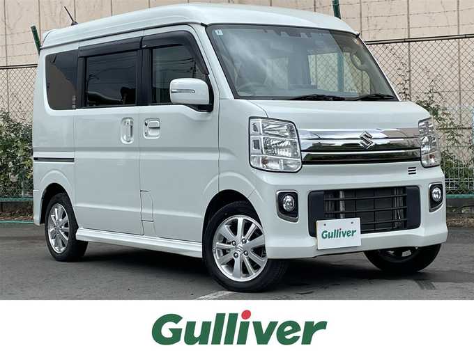 新着情報“エブリイワゴンPZターボスペシャル ハイルーフ”2022年式パールホワイト入荷しました！