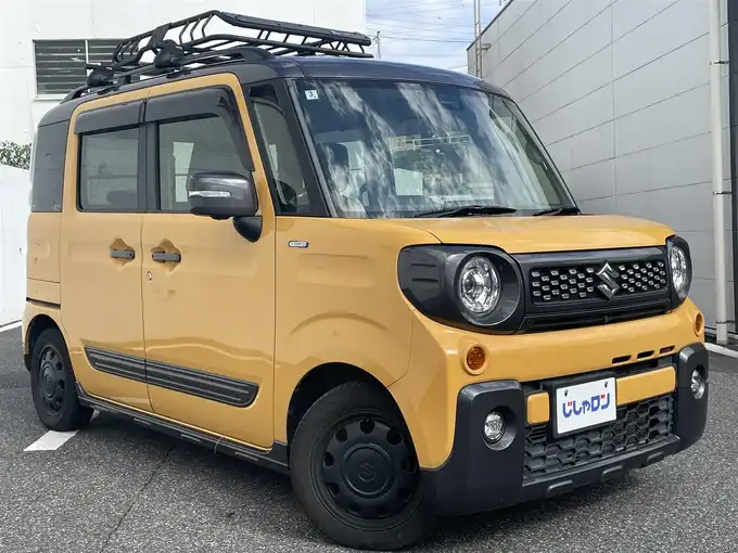 新着情報“スペーシアギアハイブリッドXZ ターボ”2020年式アクティブイエロー/ガンメタリック2トーン入荷しました！