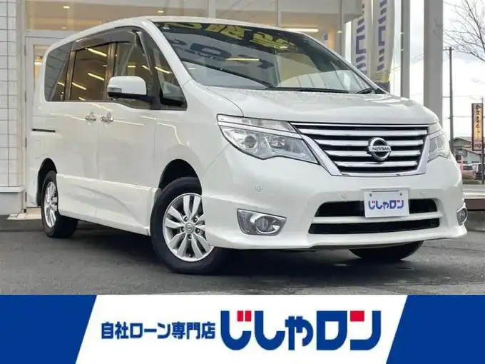 新着情報“セレナハイウェイスター Vセレクション+セーフティ アドバンスドセーフティパッケージ”2015年式ブリリアントホワイトパール入荷しました！