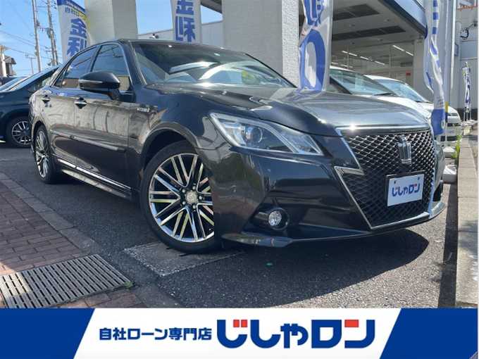 新着情報“クラウンハイブリッドアスリートS”2014年式プレシャスブラックパール入荷しました！