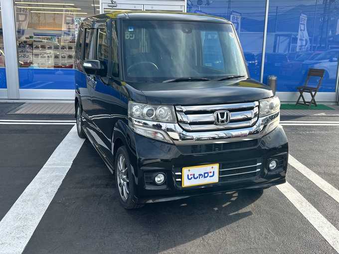 新着情報“Ｎ－ＢＯＸカスタムG特別仕様車SSパッケージ”2016年式スマートブラック入荷しました！