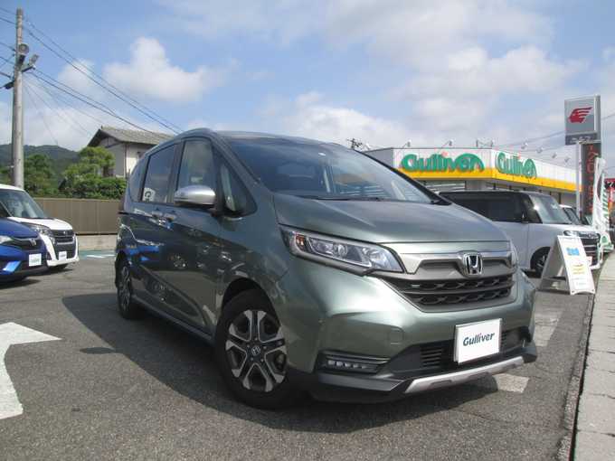 新着情報“フリード＋クロスター ホンダセンシング”2020年式シルバーミストグリーンM入荷しました！