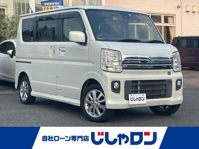 新着情報“エブリイワゴンPZターボ ハイルーフ”2018年式パールホワイト入荷しました！